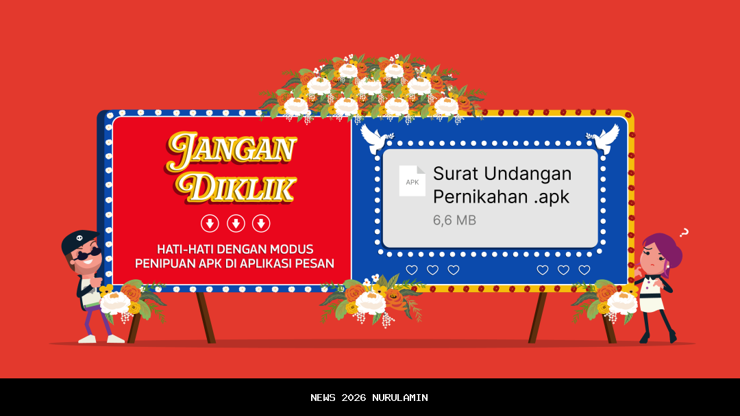 Hati-hati! Jangan Sembarangan Klik Tautan Aplikasi APK, Bisa Jadi Penipuan Hadiah Palsu