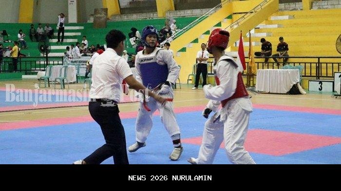 Ratusan Peserta Ikut Taekwondo Wali Kota Cup Banjarmasin dari 13 Kabupaten/Kota Kalsel
