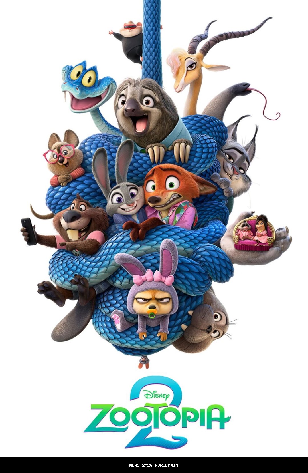 Jadwal tayang Zootopia 2 di Sidoarjo hari ini, cek sekarang!