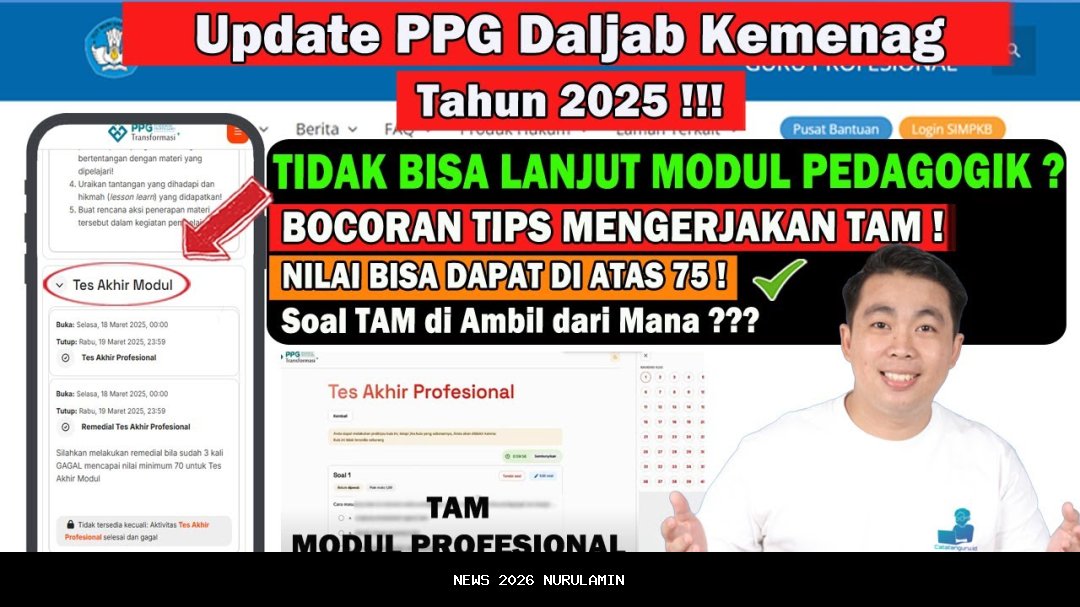 Bocoran Soal TAM PPG Kemenag 2025: Rahasia Lulus Nilai Maksimal!