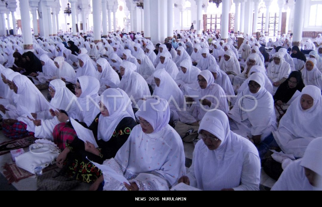 HMI Cabang Sorong Gelar Doa dan Zikir Akhir Tahun di Masjid Al-Akbar