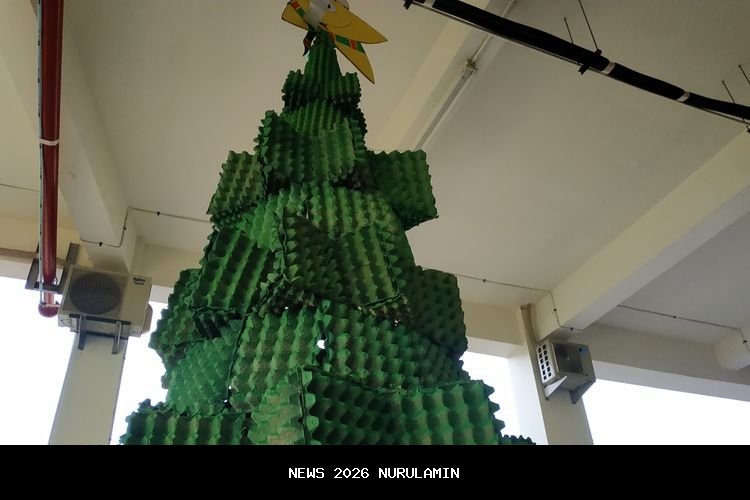Rayakan Natal, Gereja Santa Clara Bekasi Gelar Lomba Seni Daur Ulang