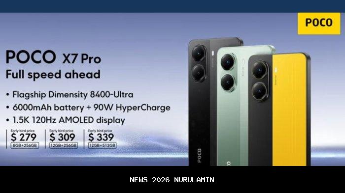 Daftar HP Terbaru 2026 di Indonesia: Spesifikasi Poco F8 Pro, Redmi Note 15, dan Samsung Galaxy S26