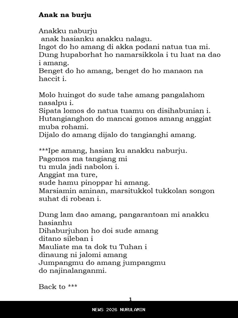 Lirik Lagu Batak Lebih Baik Ma Putus oleh Nagabe Trio