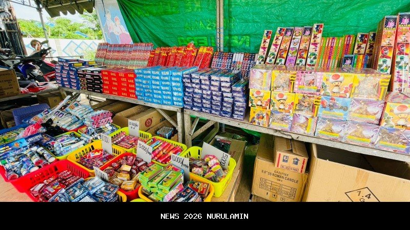 Tahun Baru Tanpa Kembang Api, Penjual Petasan di Manado Berharap Diperbolehkan Berdagang