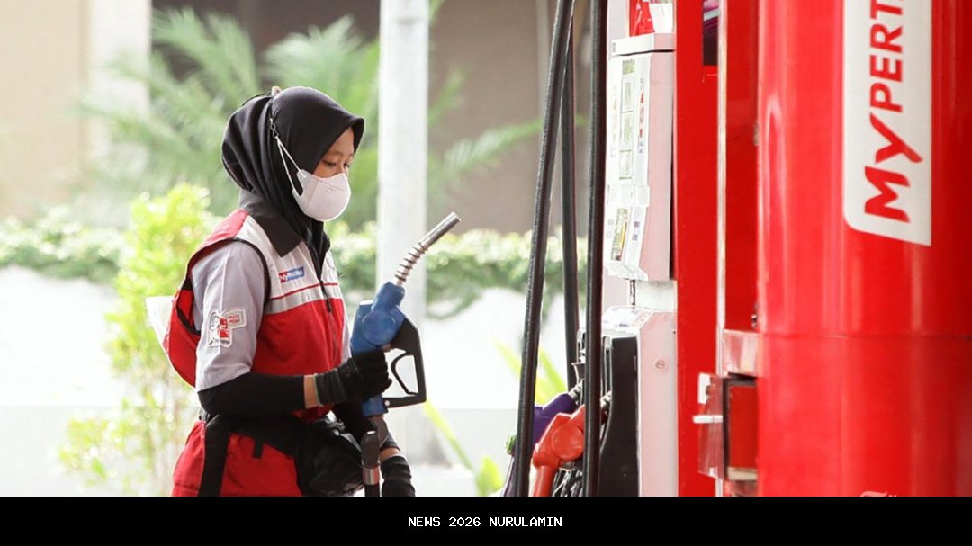 Daftar harga BBM Pertamina bulan Januari 2026