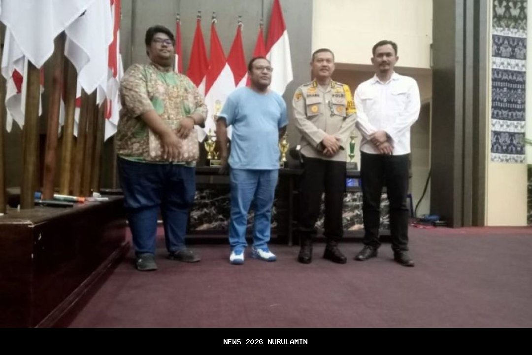 Wabup Burhanuddin Dukung Lomba Paduan Suara dan Vokal Grup Polres Nabire