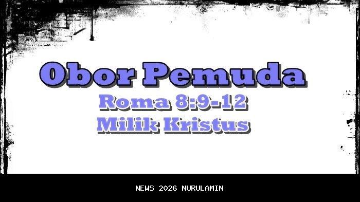 Obor Pemuda GMIM, Renungan Jumat 12 Desember 2025, Yesaya 60:4, Melihat dengan Mata Iman