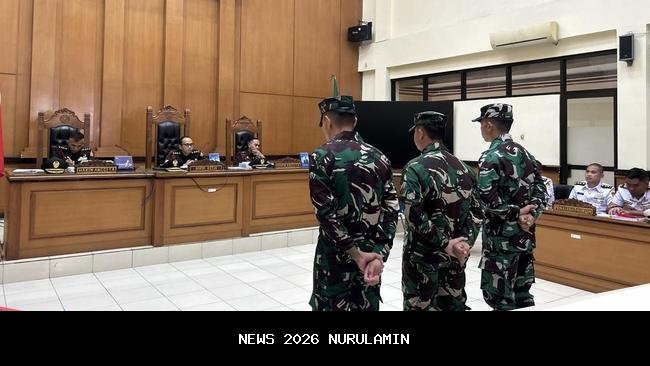 Ahmad Faisal Menangis Saat Tuntutan Dibacakan, Ruang Sidang Militer Hening