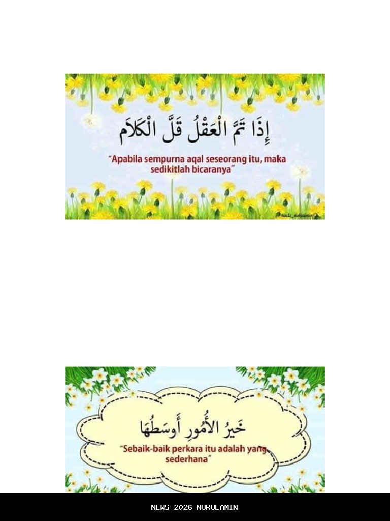 Kumpulan Pepatah Arab tentang Waktu, Latin, dan Maknanya