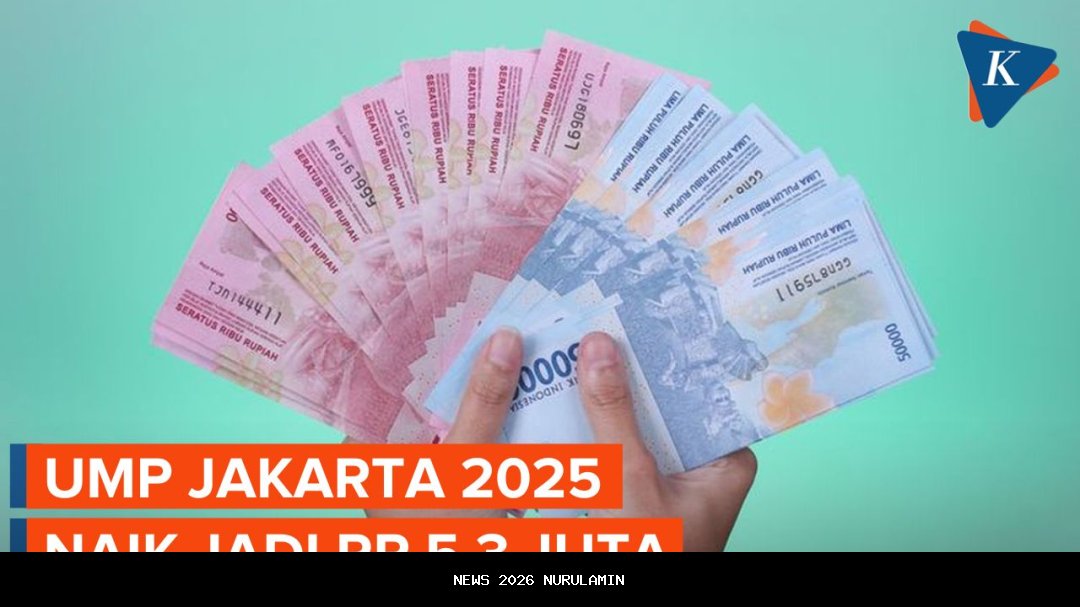 UMP Jakarta 2026 resmi naik jadi Rp5,7 juta, disepakati lewat dewan pengupahan