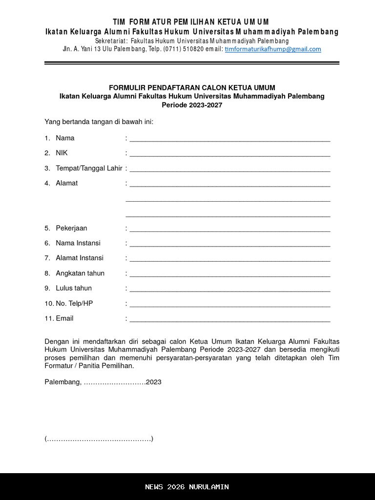 Pendaftaran Ketua DPD Golkar Malang Dimulai Besok, Hanya 3 Jam!