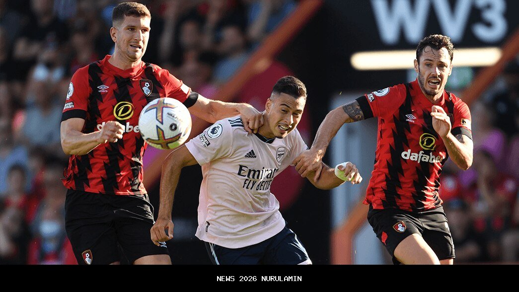 Uji jarak dari City, Arsenal datang ke Bournemouth dengan skuad terbatas
