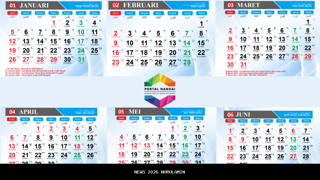Rencanakan Liburanmu: Daftar Hari Libur Nasional 2026 Lengkap dengan Tanggal Merah