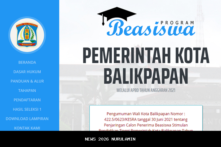 Misteri Kematian Ketua RT di Balikpapan & Daftar Beasiswa Gratis