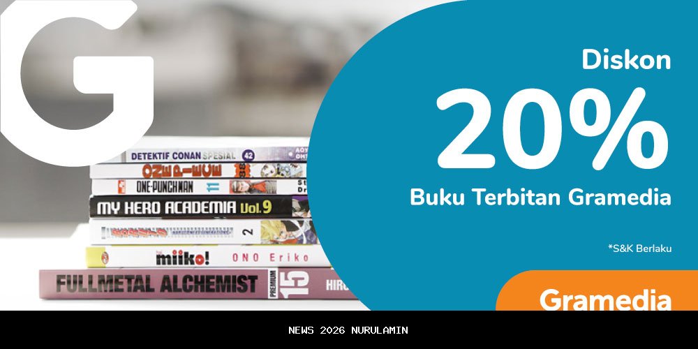 Perpustakaan Terbuka Telkom Purwokerto Kolaborasi dengan Gramedia, Diskon Buku Best Seller Dua Hari