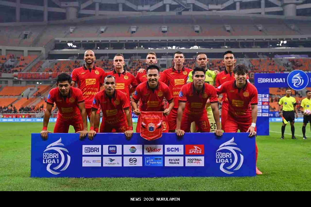 Jadwal Pertandingan Persija vs Persijap di Super League Indonesia yang Tayang di TV Mana?