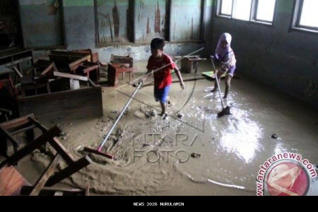 5 Sekolah di Bireuen Lumpuh Akibat Banjir, Kegiatan Belajar Dihentikan