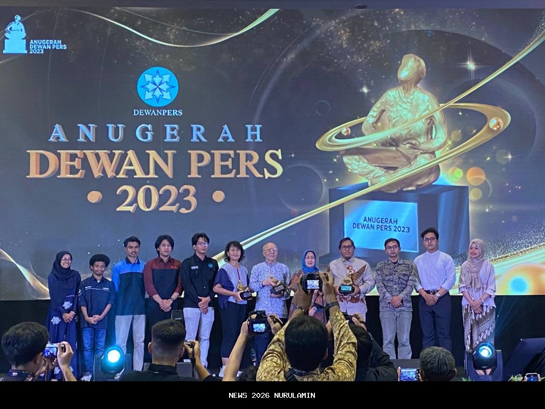 Anugerah Dewan Pers 2025: Wartawan Tribunbanten.com Juara Wartawan Tangguh