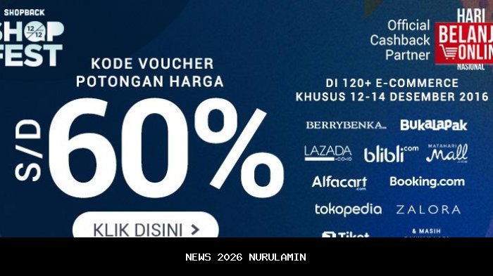 Lima Barang Sekaligus di Harbolnas 12 12, Warga Maros Pilih Paylater