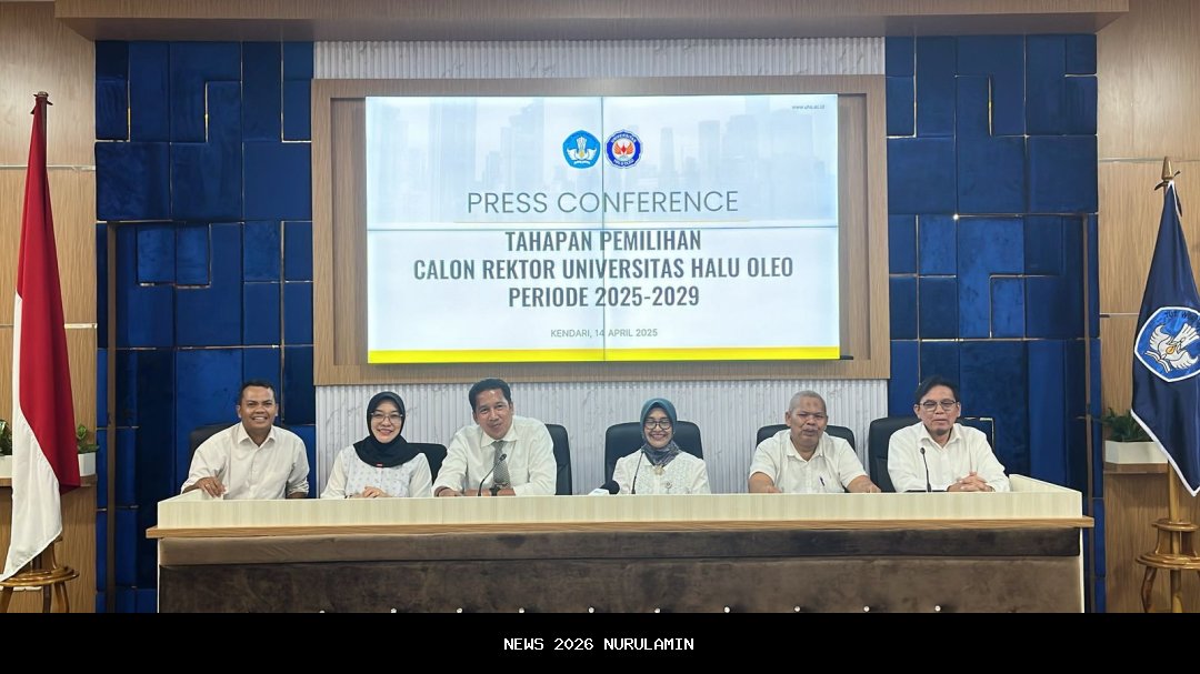 Pemilihan Rektor UHO Kendari Dimulai Maret 2026, Senat Bentuk Panitia Seleksi