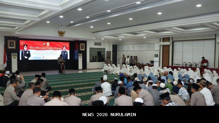 Rayakan Tahun Baru 2026, Polda Kalbar Berdoa Bersama Lintas Agama untuk Solidaritas Bencana Sumatera
