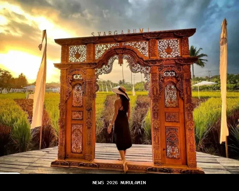 Mengunjungi Svargabumi Borobudur, Surga Foto di Tengah Sawah Magelang