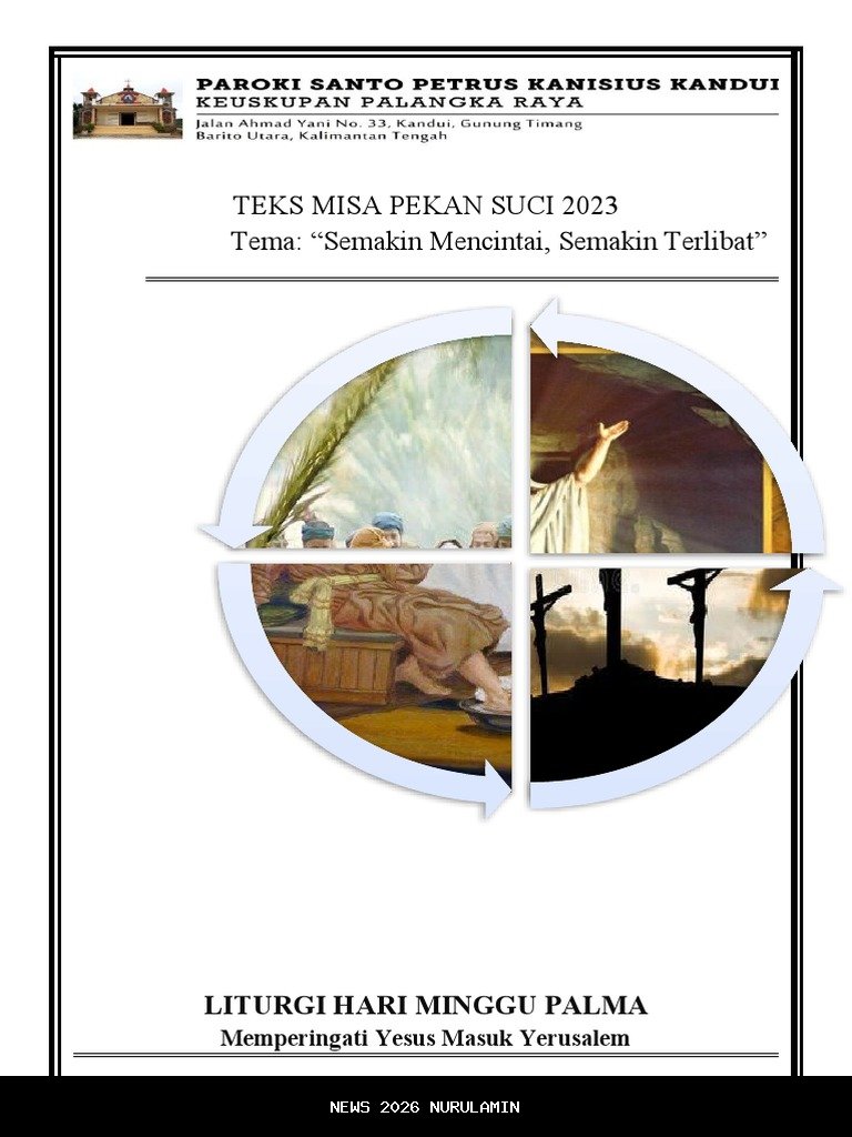 Panduan Perayaan Ekaristi Minggu 14 Desember 2025, Pekan III Adven Tahun A