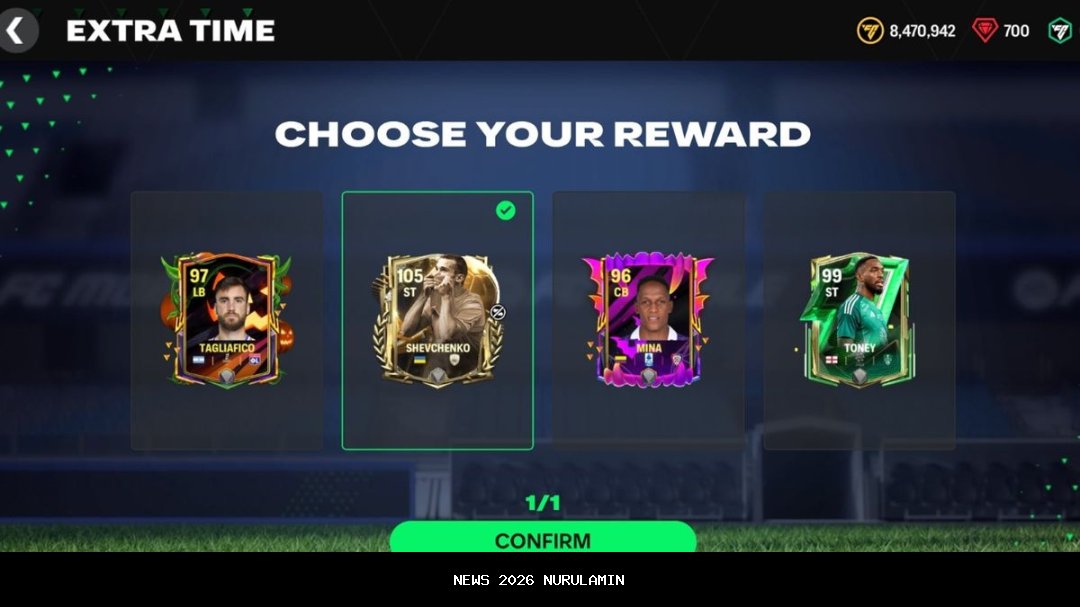 Kejutan Akhir Tahun! 9 Legenda Siap Menanti, Klaim 33 Kode Redeem FC Mobile 27 Desember 2025