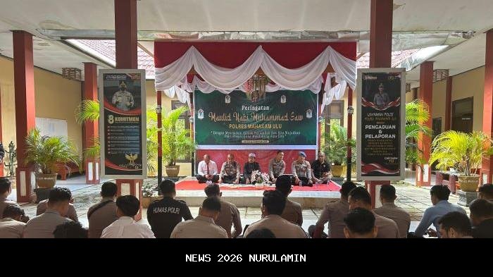 Polres Mahakam Ulu Gelar Doa Bersama dan Bantu Korban Bencana Sumatera