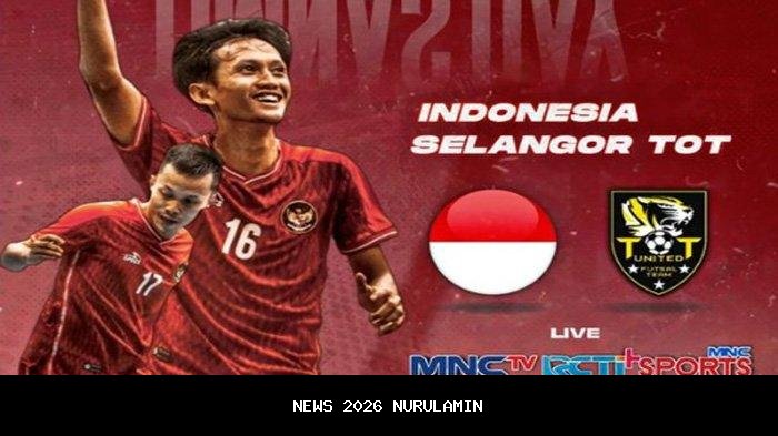 Live Streaming Timnas Futsal U19 Indonesia vs Malaysia Perebutan Puncak Grup