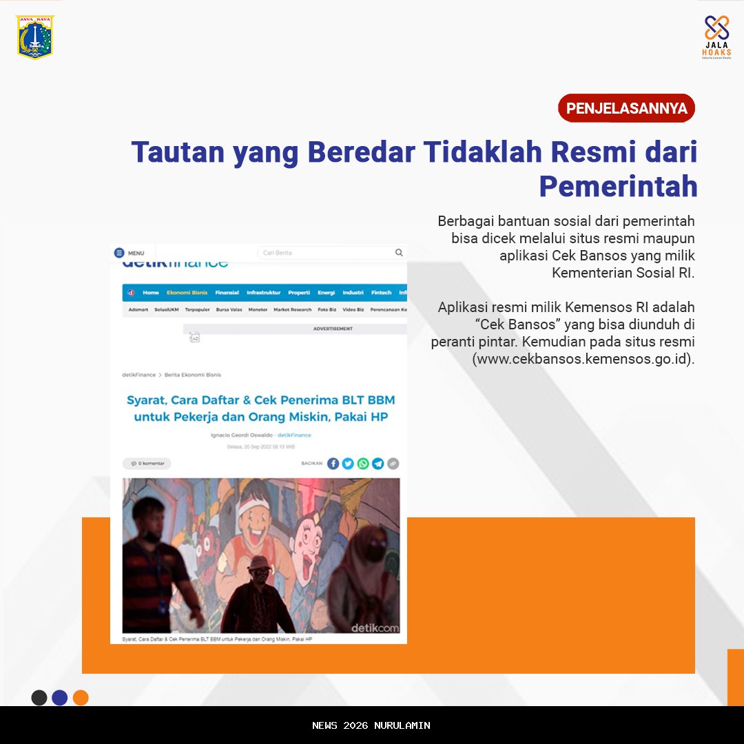 Bukan hoaks! Pemerintah setop sejumlah bansos mulai 2026, siapa yang masih dapat?