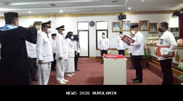 Pemkab Tanggamus Lantik 75 Pejabat Eselon III dan IV, Camat Baru Siap Bertindak