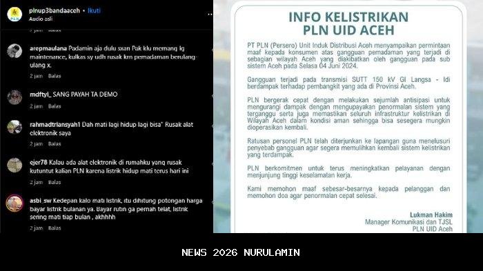 Puluhan warga Aceh viral usai derek mobil PLN melewati jalan berlumpur