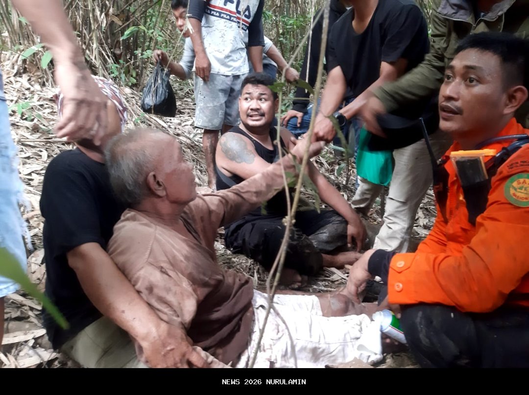 Jejak hilang kakek 90 tahun di hutan Pisou: Tim SAR hadapi medan berbahaya, pencarian masih nihil