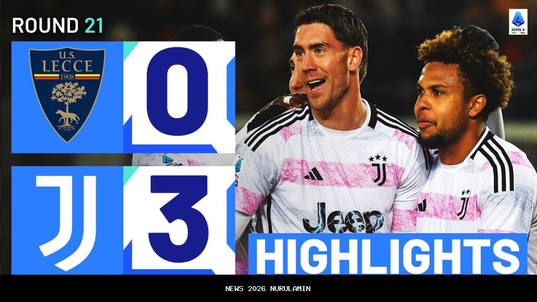 Link streaming Juventus vs Lecce, Bianconeri incar awal tahun sempurna