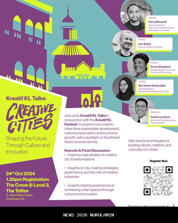 Menteri Ekraf Buka Forum Creative Cities Connect 2025, Perkuat Jaringan Kota Kreatif