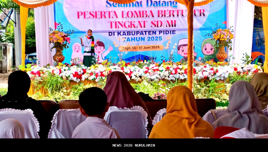 Puluhan Siswa SD Manggarai Timur Ikut Lomba Bertutur