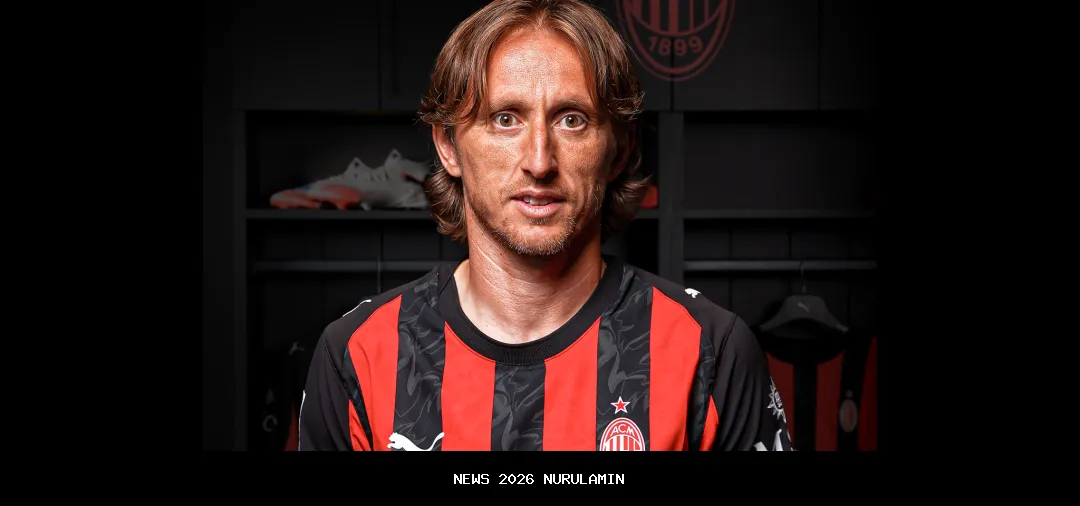 Mengapa Luka Modric Selalu Dukung AC Milan Sejak Kecil