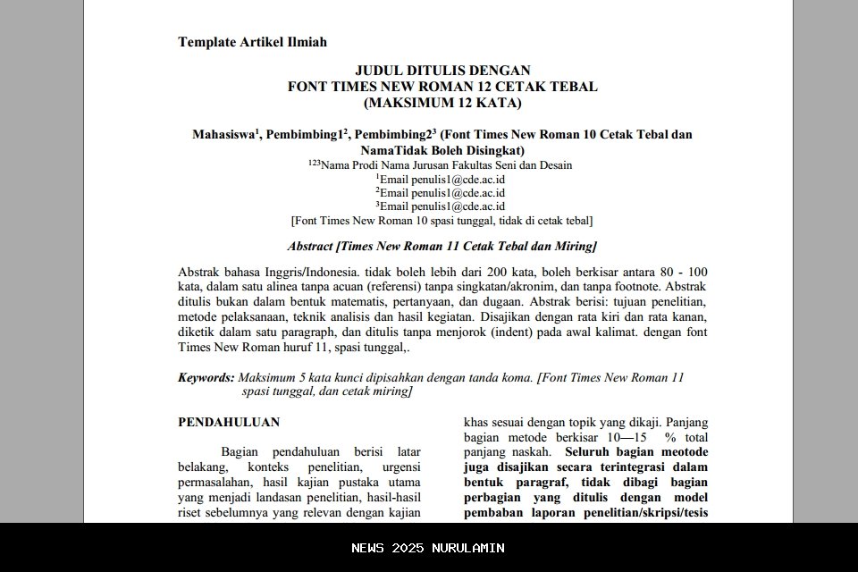 Contoh Soal UAS Matematika Kelas 8 SMP Semester 1 Kurikulum Merdeka