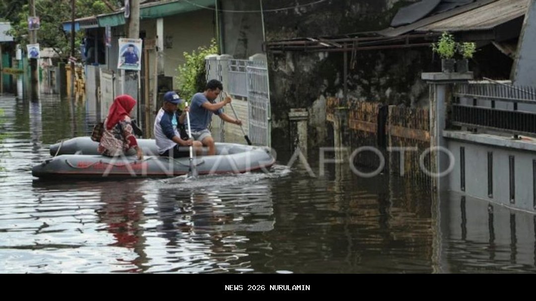 3 hari hujan banjir rendam Katimbang Makassar, ratusan warga mengungsi