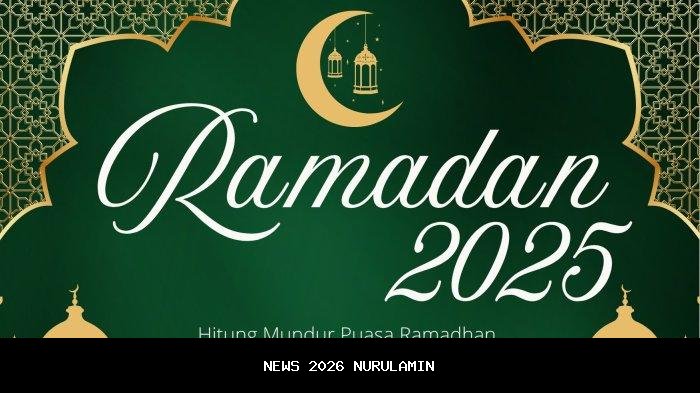 Hitung mundur puasa Ramadhan 2026, tinggal berapa hari lagi? Cek jadwal penetapan awal puasa berikut