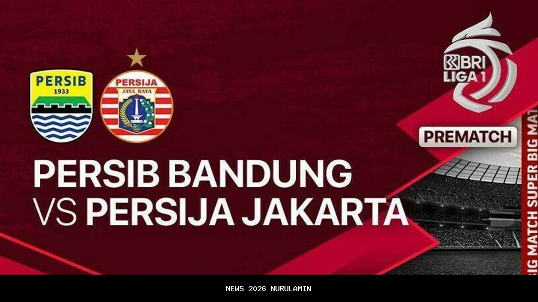 Pertandingan Sengit Persib Bandung vs Persija Jakarta, Berebut Bintang Rp 6,95 M dari Italia