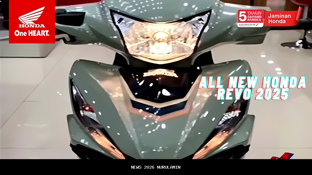 Honda Revo Matic 2026 Meluncur, Motor Bebek Irit BBM dengan Harga Mulai Rp18 Jutaan