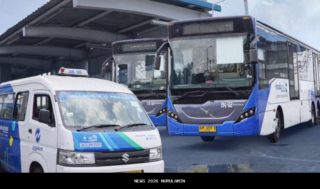Warga Jakarta Naik Transportasi Umum Gratis Saat Tahun Baru 2026