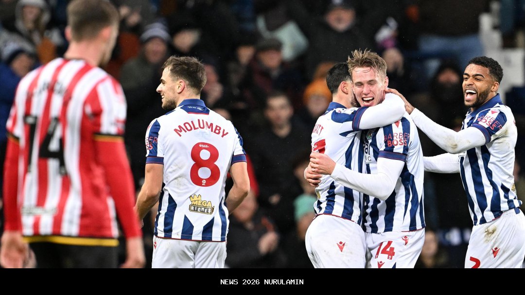 Pertandingan sengit di babak kedua! 4 fakta mengejutkan kemenangan West Brom atas Sheffield Utd 2-0