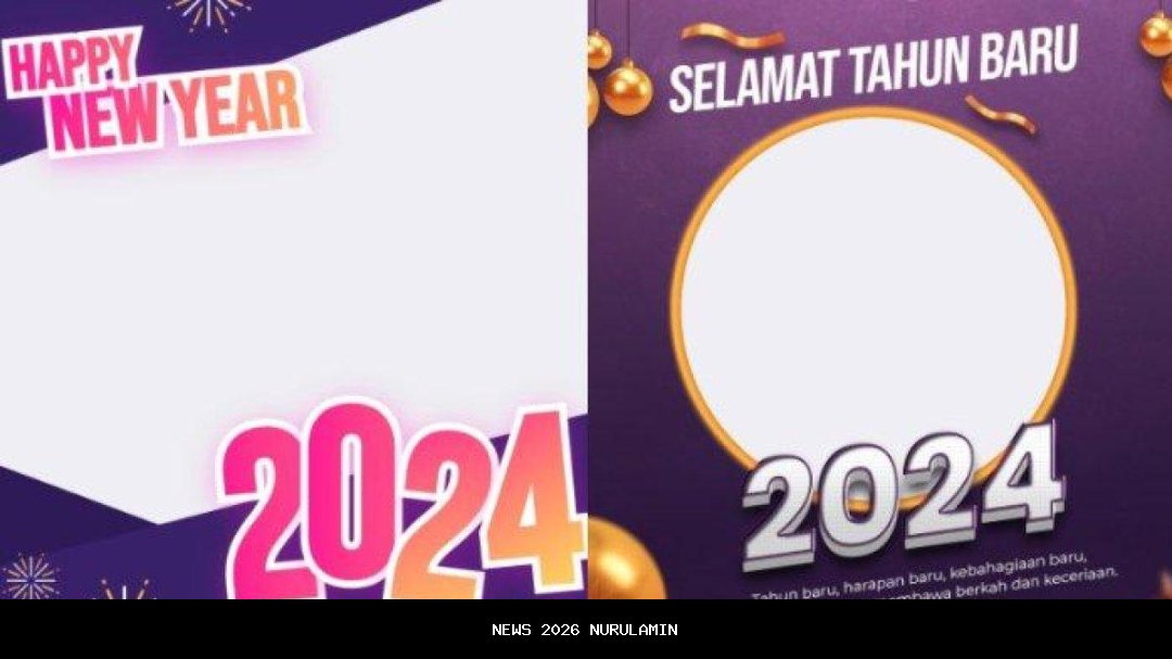 50 Twibbon Tahun Baru 2026, Panduan Lengkap Buat dan Unggah di Sosial Media