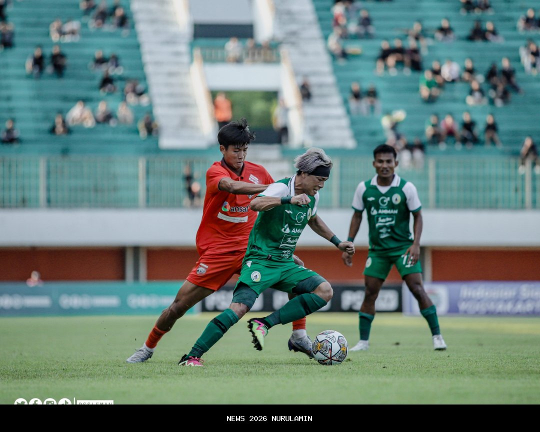 PSS Sleman vs Kendal Tornado FC: Keunggulan Elja di H2H, Target Kemenangan di Solo