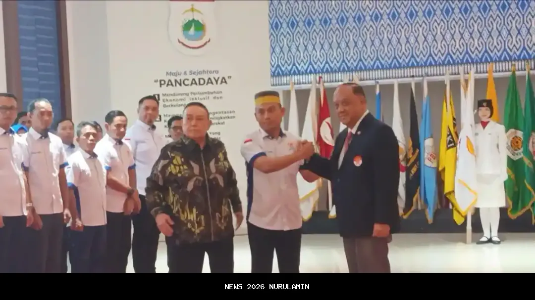 Usai Pelantikan KONI Sulbar, Wagub Salim Mengga Kenang Atlet Era 60-an dan Dorong Prestasi Baru