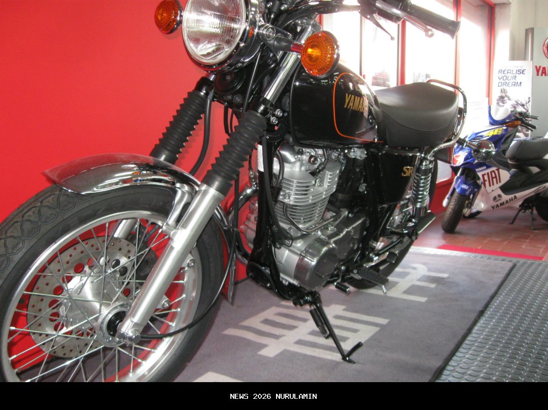 Yamaha SR400 2026, Ikon Retro yang Tetap Memikat
